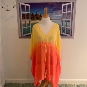 🌴HP🌴Tequila Sunrise Beach Cover Up 4/12/19